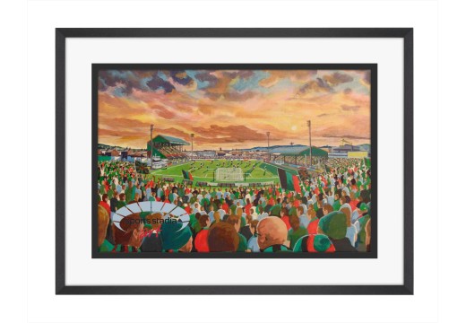 The Oval Stadium Fine Art Print - Glentoran FC